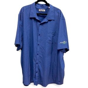 Tommy Bahama Short Sleeve Button Down Shirt Men’s Size XL
